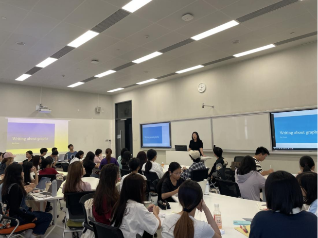 写作中心第十九次工作坊——如何用英语描述图表-外国语学院